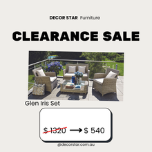 Glen Iris 4-Seater Outdoor Wicker Lounge Set | Aluminium Frame & Cushioned Comfort