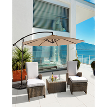 KEW - Outdoor PE Wicker Square Coffee Table (L65xW65xH42cm)
