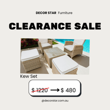 Kew All‑Weather Wicker Recliner Chair & Table Set – Balcony & Patio