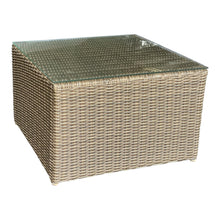 KEW - Outdoor PE Wicker Square Coffee Table (L65xW65xH42cm)