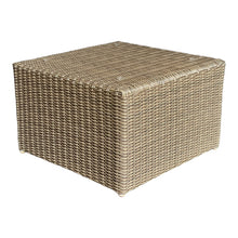 KEW - Outdoor PE Wicker Square Coffee Table (L65xW65xH42cm)