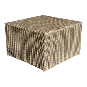 KEW - Outdoor PE Wicker Square Coffee Table (L65xW65xH42cm)