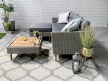 Bellbrae Set - 4 Seater Timber Wicker with Coffee Table Lounge Set