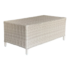 MONT ALBERT - Outdoor Wicker Rectangle Coffee Table (W110xD55xH44cm)