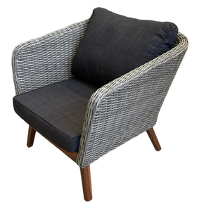 MORNINGTON - Single Seater Wicker Timber Sofa (Carton of 2)