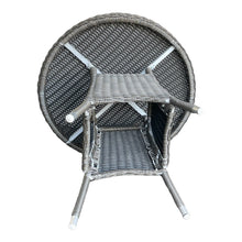NIDDRIE - Outdoor Wicker 80cm Round Coffee Table (DIA80xH73cm)