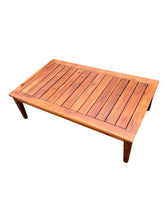 MORNINGTON - Eucalyptus Timber Rectangle Coffee Table (W110xD65xH30cm)