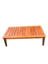 MORNINGTON - Eucalyptus Timber Rectangle Coffee Table (W110xD65xH30cm)
