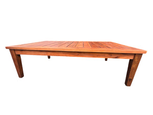 MORNINGTON - Eucalyptus Timber Rectangle Coffee Table (W110xD65xH30cm)