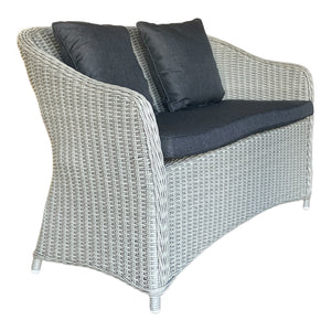 PRESTON - Outdoor Wicker 2 Seater Armchair