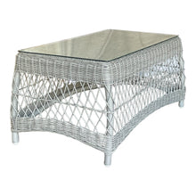 PRESTON - Outdoor Wicker Rectangle Coffee Table (W100xD55xH50cm)