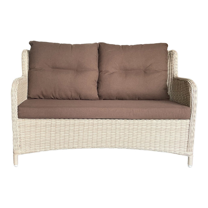 MONT ALBERT - Outdoor Wicker Double Seaters Sofa