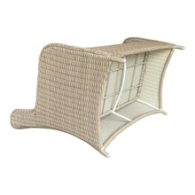 MONT ALBERT - Outdoor Wicker Double Seaters Sofa