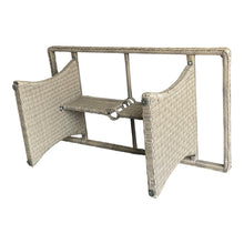 BRIGHTON - 8 Seater Outdoor Wicker Rectangle Table Lounge Set