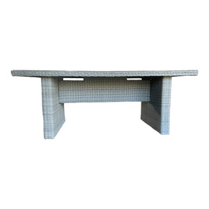 Alphington Premium Outdoor Wicker Rectangular Dining Table