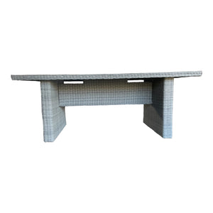 Alphington Premium Outdoor Wicker Rectangular Dining Table