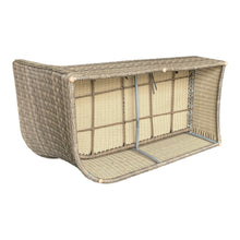 BRIGHTON - 8 Seater Outdoor Wicker Rectangle Table Lounge Set