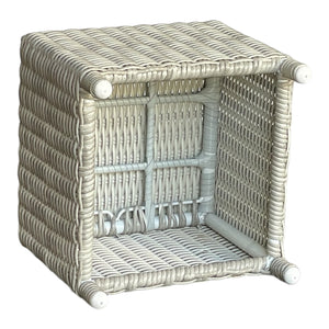 Armadale Outdoor PE Wicker Reclining Corner Lounge Set with Ottomans