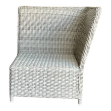 Armadale Outdoor PE Wicker Reclining Corner Lounge Set with Ottomans