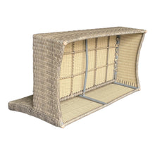 BRIGHTON - 8 Seater Outdoor Wicker Rectangle Table Lounge Set