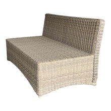 BRIGHTON - 8 Seater Outdoor Wicker Rectangle Table Lounge Set