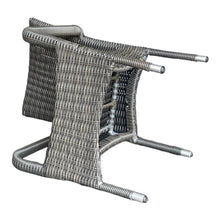 NIDDRIE - Outdoor Wicker Stackable Armchairs (Carton of 2)