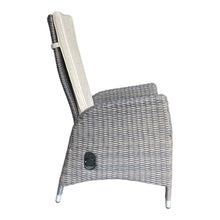 Outdoor Wicker Gas Spring Recliner Highback Dining Chair (Carton of 2)