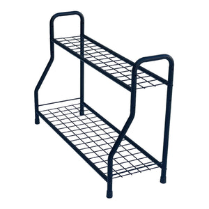 BAYSIDE - 2 Tiers Plant Stand Pot Planter Rack Garden Flower Display Shelf Storage