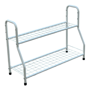 BAYSIDE - 2 Tiers Plant Stand Pot Planter Rack Garden Flower Display Shelf Storage