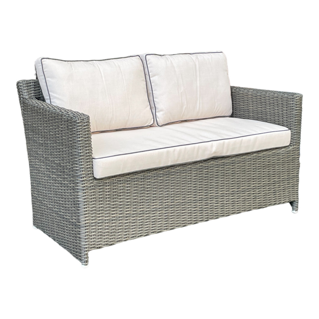 CARLTON - Outdoor Wicker Double Seater Sofa