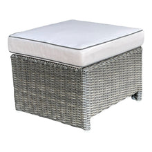 CARLTON - 6 Seater Outdoor Wicker Stylish Square Table Dining Set