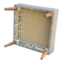 Bellbrae Set - 4 Seater Timber Wicker with Coffee Table Lounge Set
