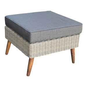 Bellbrae Set - 4 Seater Timber Wicker with Coffee Table Lounge Set