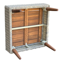 Bellbrae Set - 4 Seater Timber Wicker with Coffee Table Lounge Set