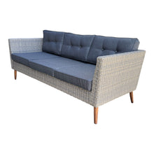 Bellbrae Set - 4 Seater Timber Wicker with Coffee Table Lounge Set