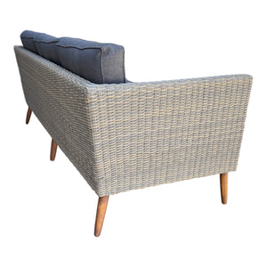 Bellbrae Set - 4 Seater Timber Wicker with Coffee Table Lounge Set