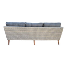 Bellbrae Set - 4 Seater Timber Wicker with Coffee Table Lounge Set