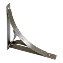 Set of 2 PRINCE BRUSHED 19.5cm Wall Mounted Shelf Brackets