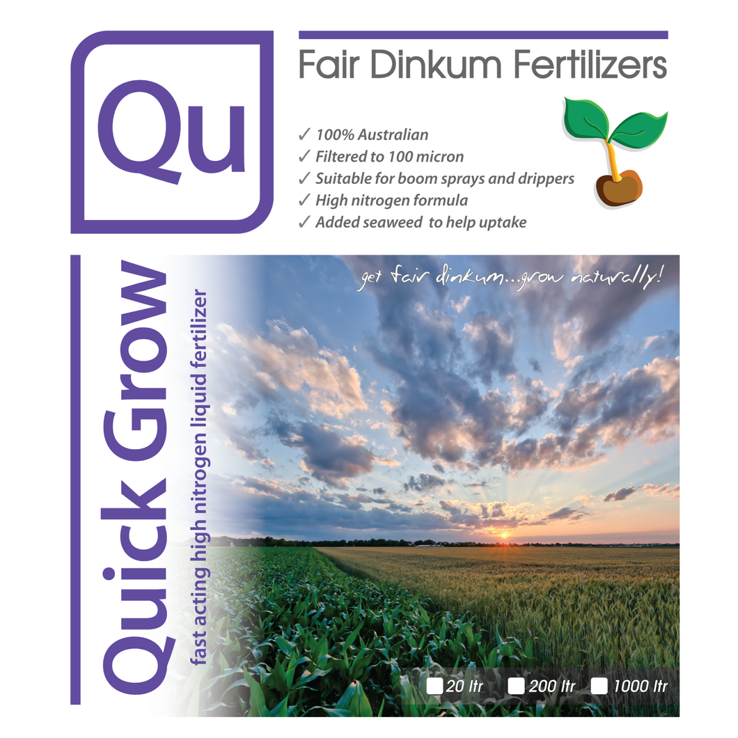 🌿 Quick Grow – Bổ Sung Nitơ Qua Lá, Kích Thích Tăng Trưởng Nhanh Chóng