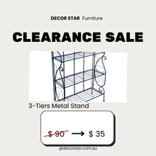 Reservoir 3-Tier Metal Outdoor Plant Stand – Powder-Coated Steel, 74cm
