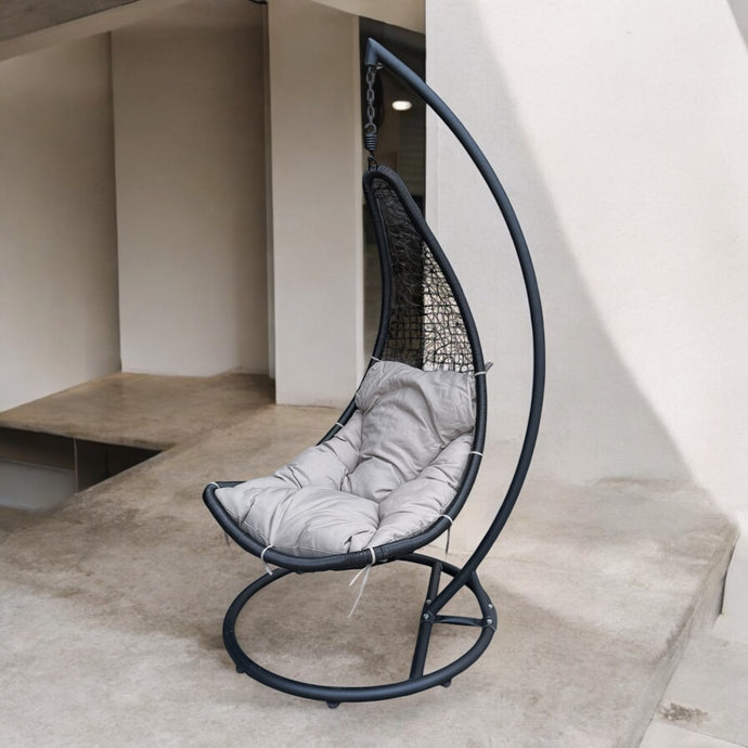 Ringwood Crescent Haging Chair Black