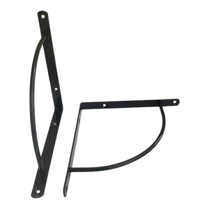 Set of 2 SWING 23cm Wall Mounted Shelf Brackets