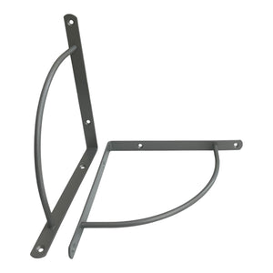 Set of 2 SWING 23cm Wall Mounted Shelf Brackets