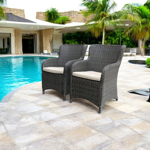 ORMOND - Outdoor Wicker Turin Chair (Set of 2)