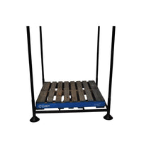 Black stackable stillage cage