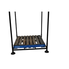 Black stackable stillage cage