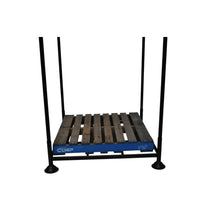 Black stackable stillage cage