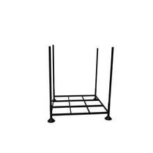 Black stackable stillage cage