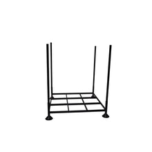 Black stackable stillage cage