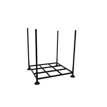 Black stackable stillage cage